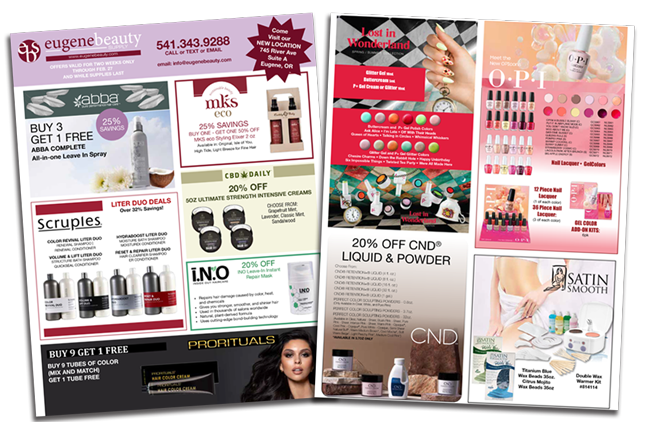 Eugene Beauty Supply 
	 February Promotions